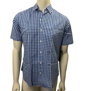 AMERICAN LIVING MENS‎ SHORT SLEEVE BUTTON DOWN SHIRTS MD NEW WITH TAG